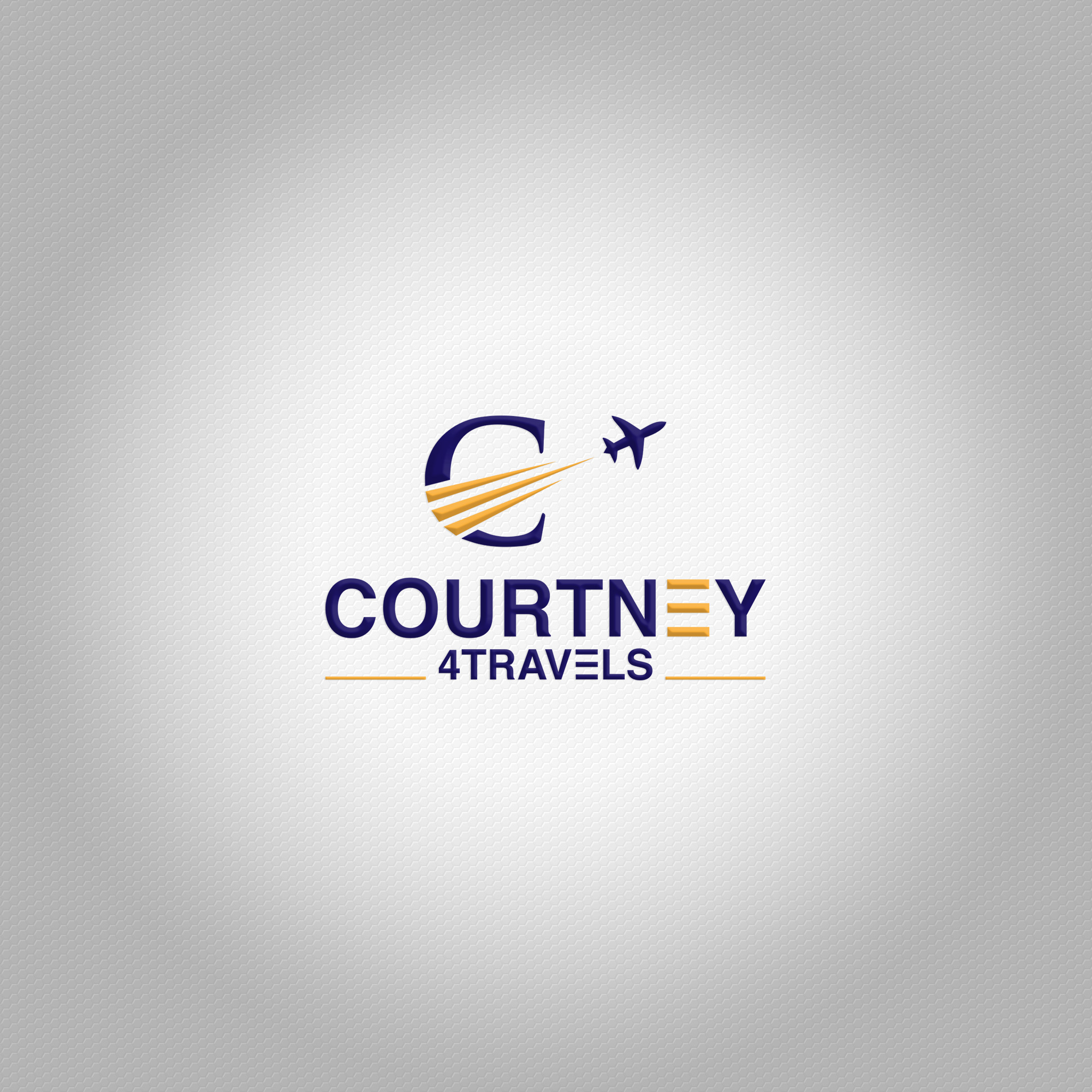 Courtney 4 Travels logo